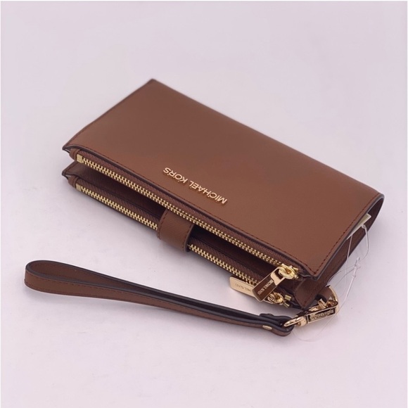 Michael Kors DoubleZip Wallet Wristlet Luggage - Picture 9 of 11